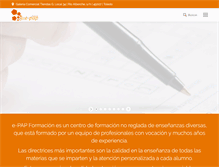 Tablet Screenshot of epapformacion.com